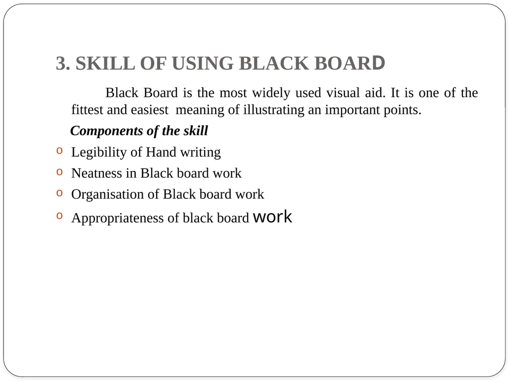 TEACHING SKILLS AND ITS DEVELOPMENT TEACHING - slide 5 of 12
