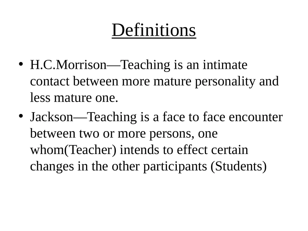 Operations of Teaching (Phases of Teaching) By Mr. - slide 3 of 8