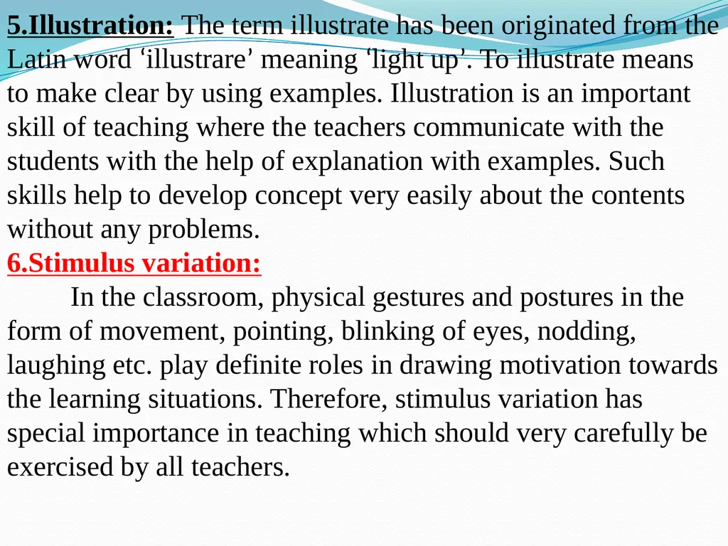 Topic: Teaching skills Ramkrishna Chakraborty - slide 5 of 8