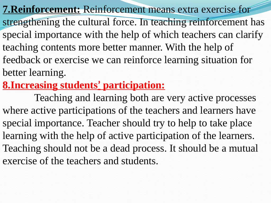Topic: Teaching skills Ramkrishna Chakraborty - slide 6 of 8