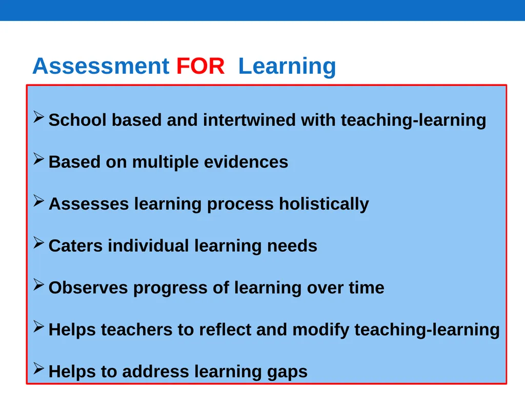 School Based Assessment (SBA) NCERT, New Delhi - slide 11 of 21