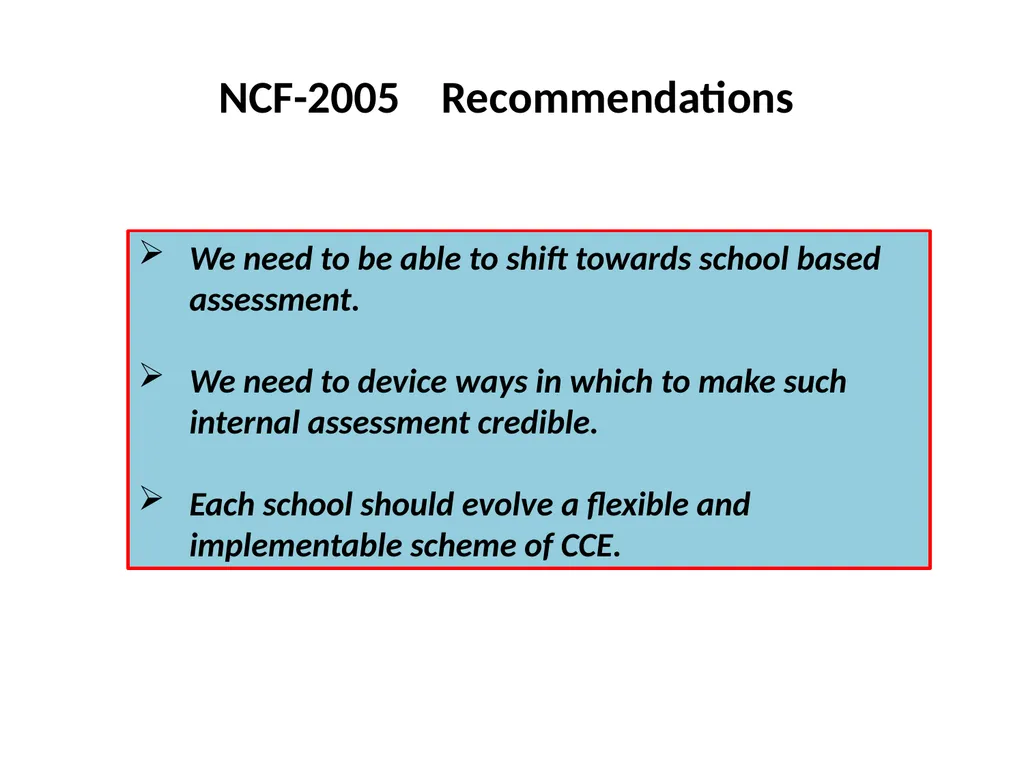 School Based Assessment (SBA) NCERT, New Delhi - slide 2 of 21