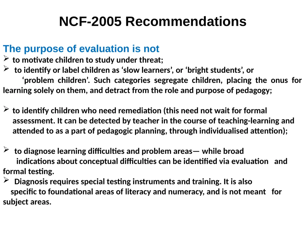 School Based Assessment (SBA) NCERT, New Delhi - slide 3 of 21