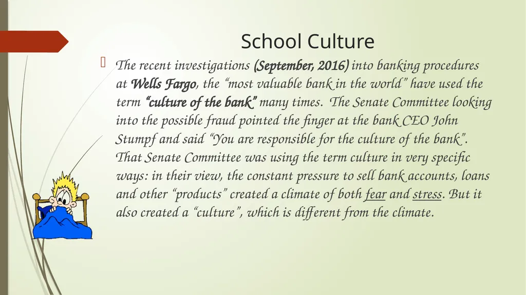 Building School Culture What is it? How do we - slide 2 of 24