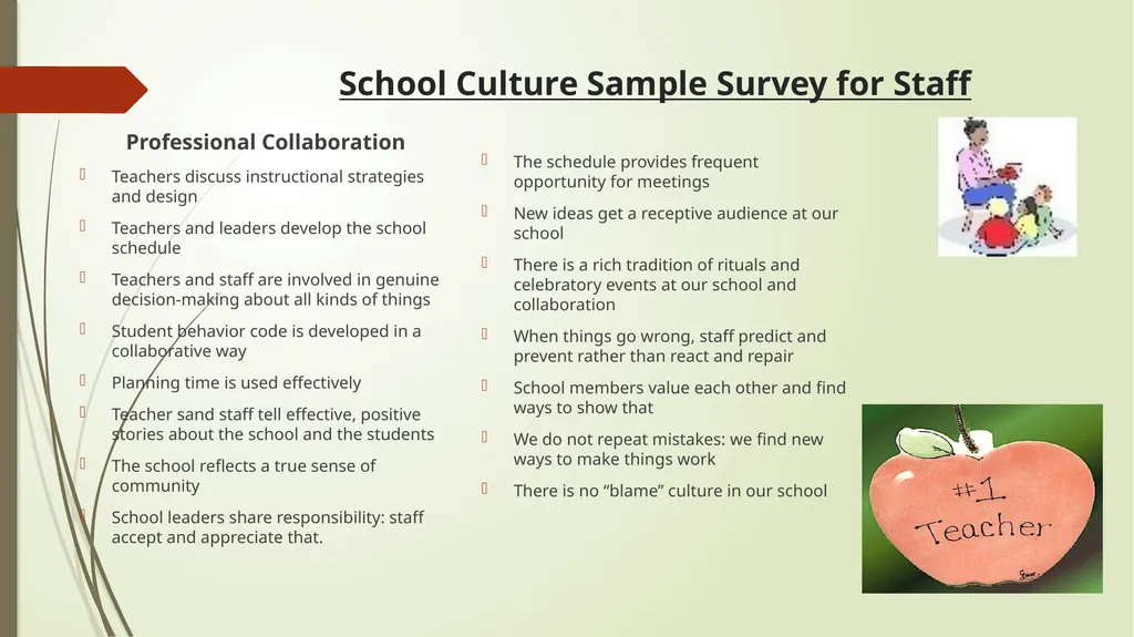 Building School Culture What is it? How do we - slide 15 of 24