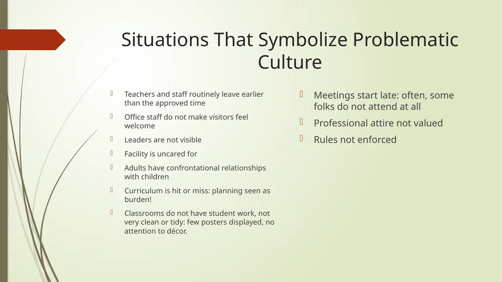 Building School Culture What is it? How do we - slide 20 of 24