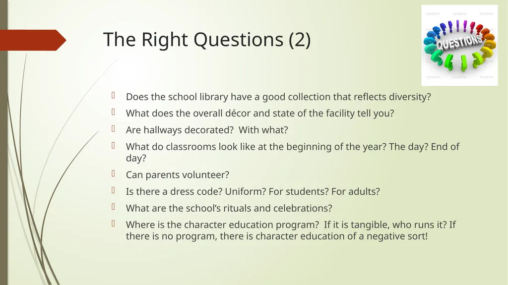 Building School Culture What is it? How do we - slide 14 of 24