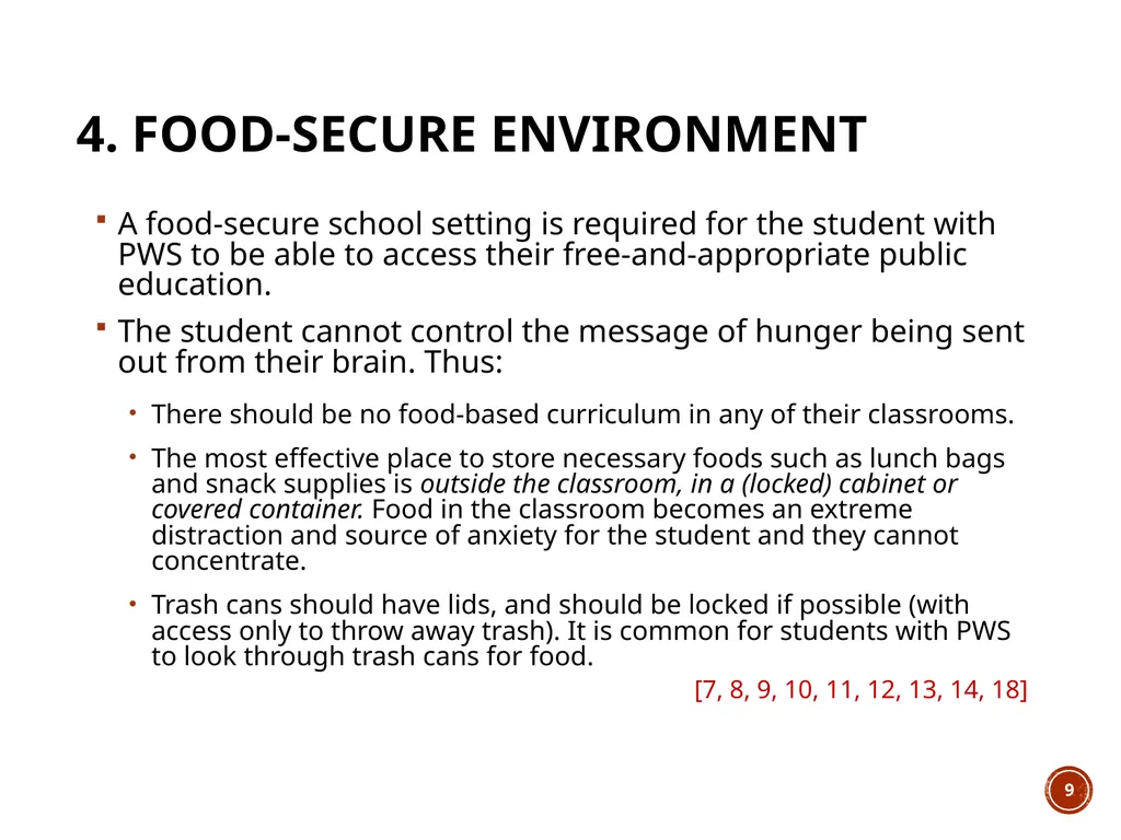 Module 6: PWS In THE SCHOOL ENVIRONMENT The Wyatt - slide 9 of 39