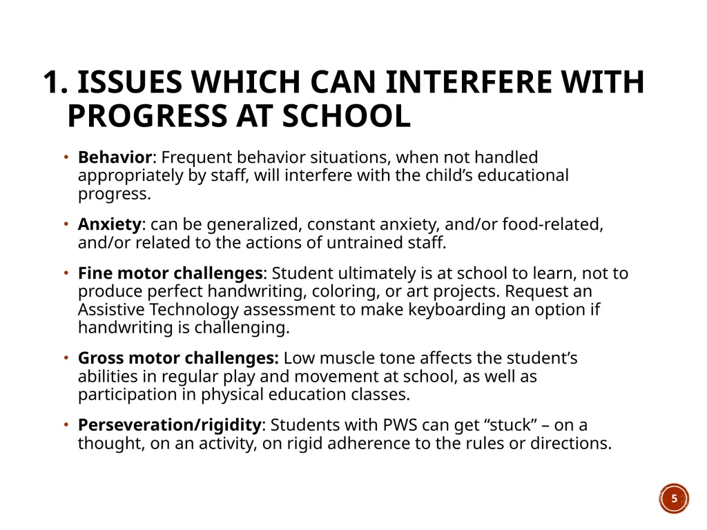 Module 6: PWS In THE SCHOOL ENVIRONMENT The Wyatt - slide 5 of 39
