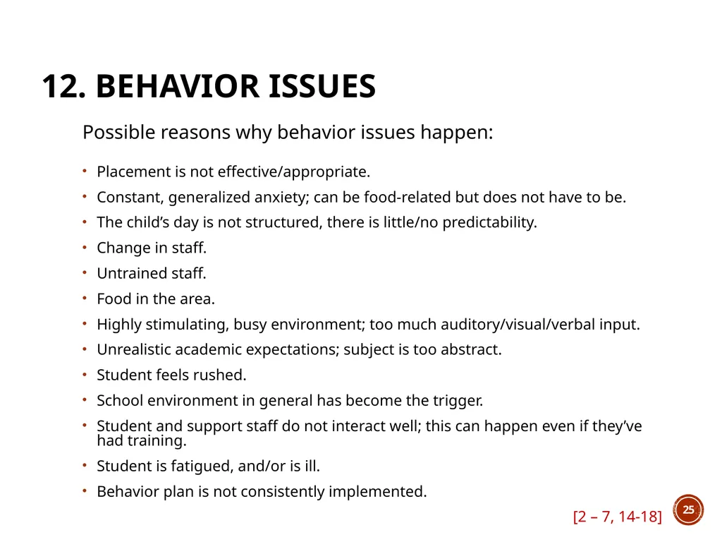 Module 6: PWS In THE SCHOOL ENVIRONMENT The Wyatt - slide 25 of 39