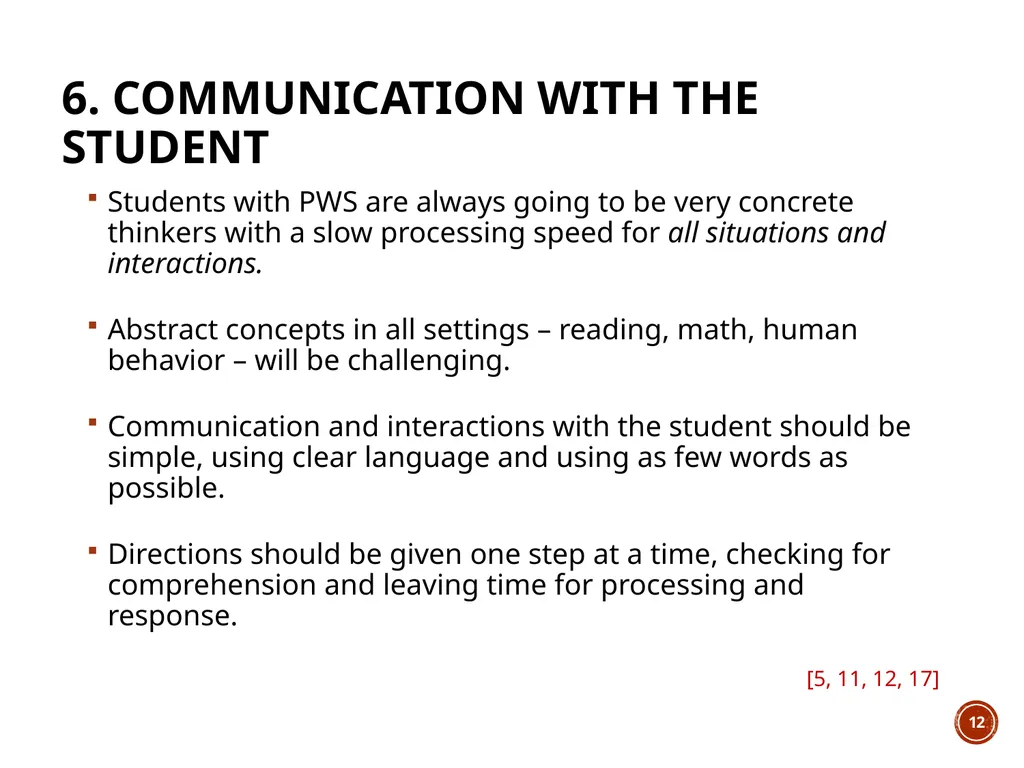 Module 6: PWS In THE SCHOOL ENVIRONMENT The Wyatt - slide 12 of 39