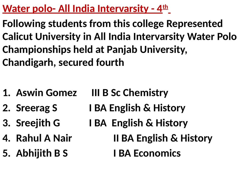 ST. THOMAS’ (Autonomous) COLLEGE Thrissur - slide 6 of 22