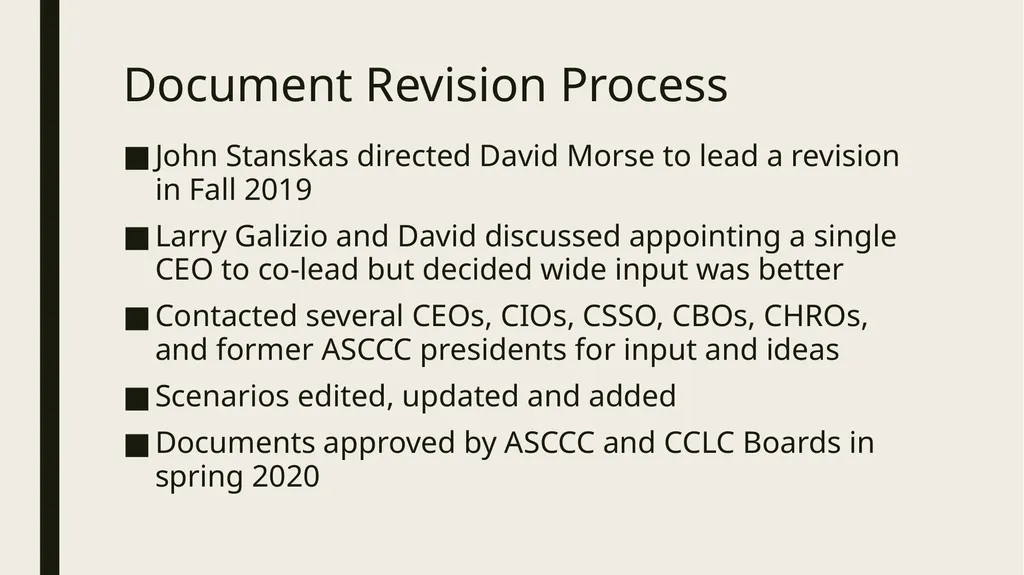 Participating Effectively in District and College - slide 7 of 34
