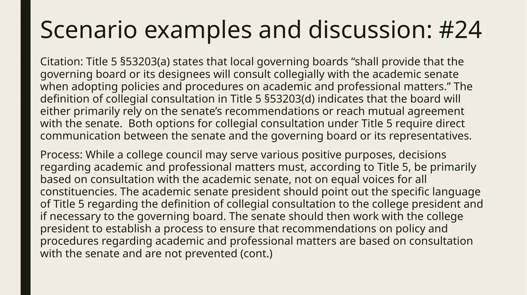 Participating Effectively in District and College - slide 16 of 34