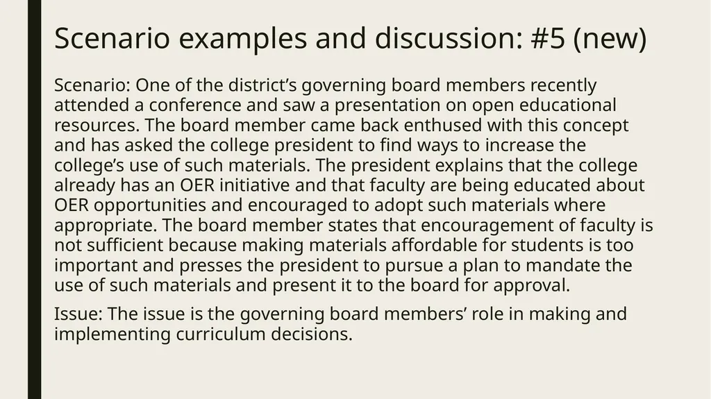 Participating Effectively in District and College - slide 18 of 34