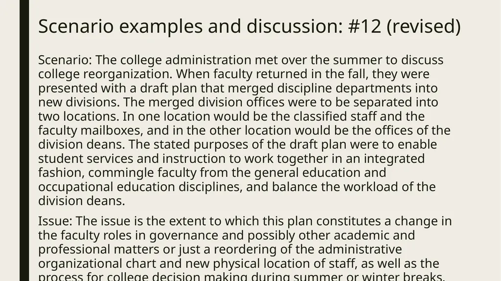 Participating Effectively in District and College - slide 21 of 34
