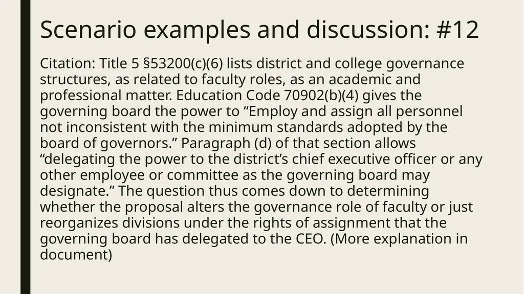 Participating Effectively in District and College - slide 22 of 34
