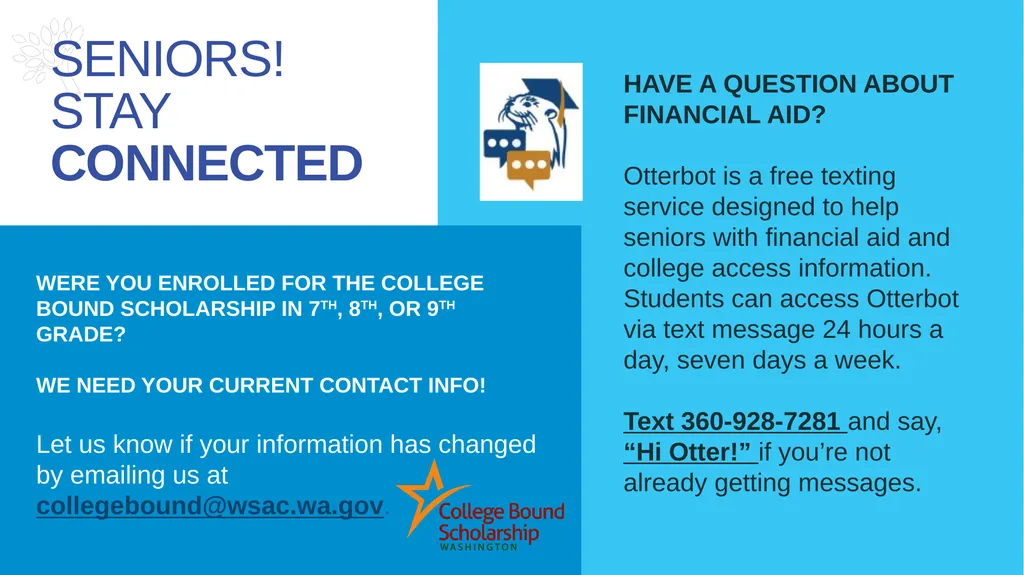 Benefits of going to college THE COLLEGE BOUND - slide 16 of 17