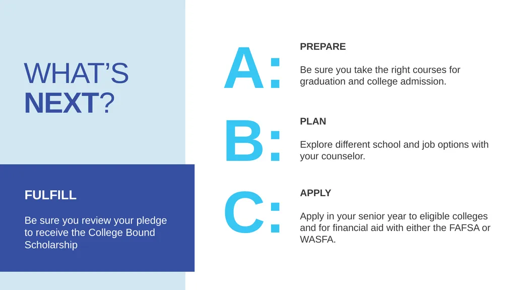 Benefits of going to college THE COLLEGE BOUND - slide 13 of 17