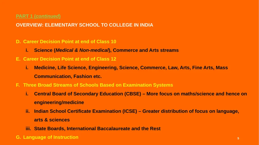 STUDENT RECRUITMENT SEMINAR Council for Higher - slide 5 of 15