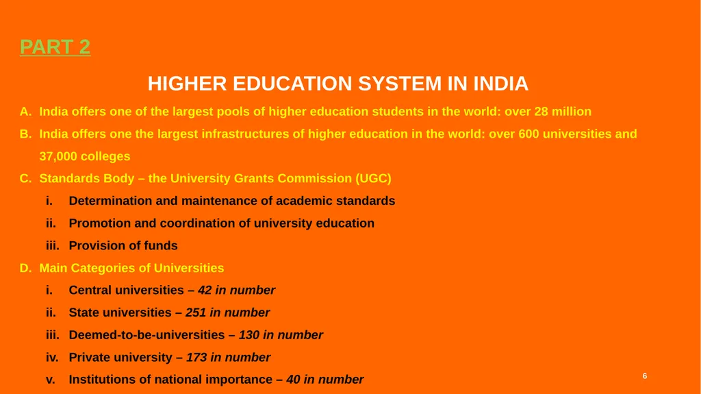 STUDENT RECRUITMENT SEMINAR Council for Higher - slide 6 of 15
