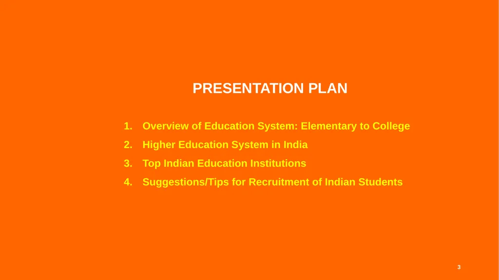 STUDENT RECRUITMENT SEMINAR Council for Higher - slide 3 of 15