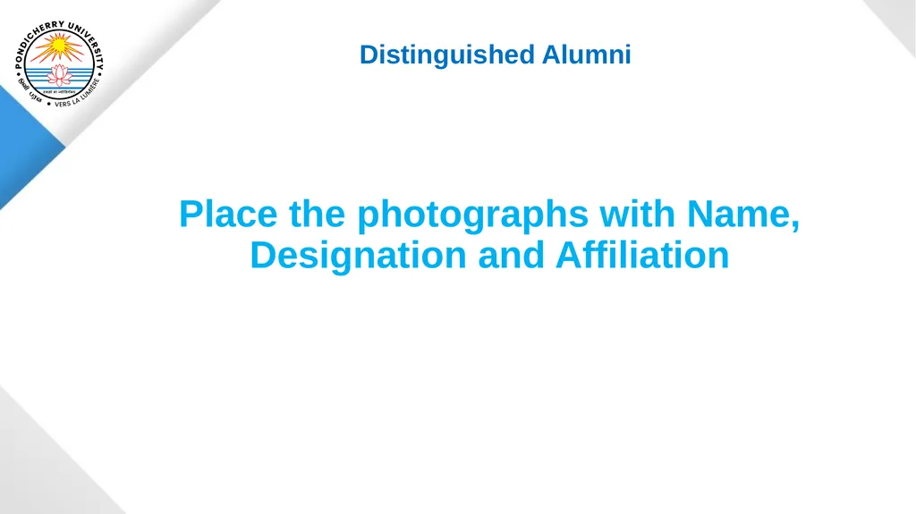 Pondicherry University Department of Statistics - slide 29 of 37