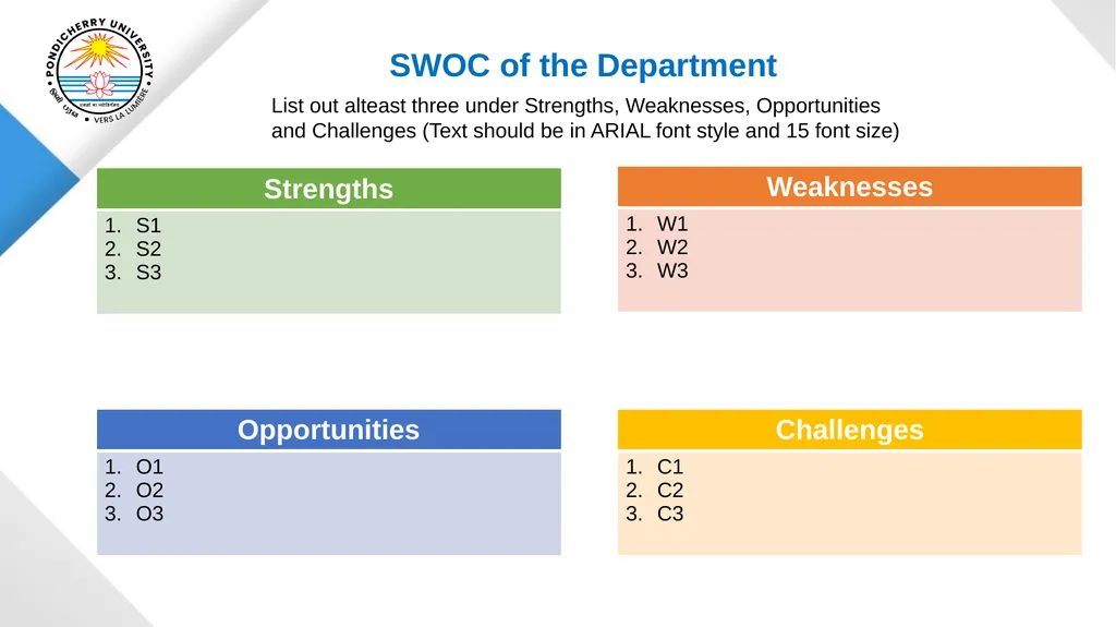 Pondicherry University Department of Statistics - slide 35 of 37