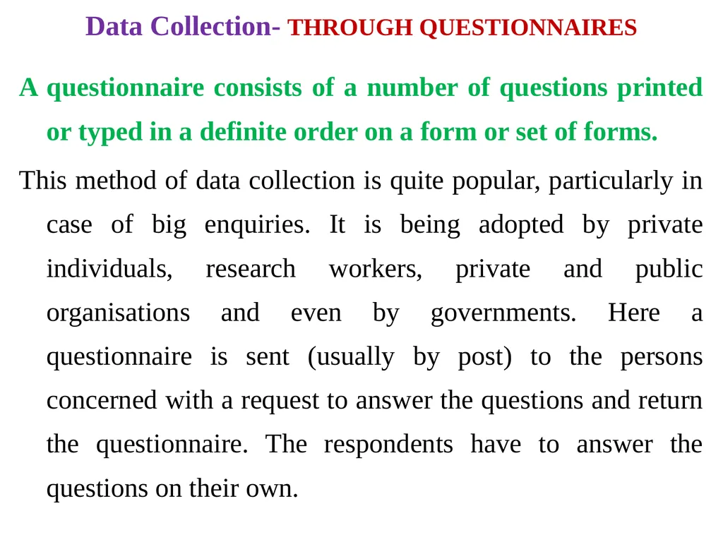 Basics of Academic Project Preparation Dr. Mintu - slide 18 of 24