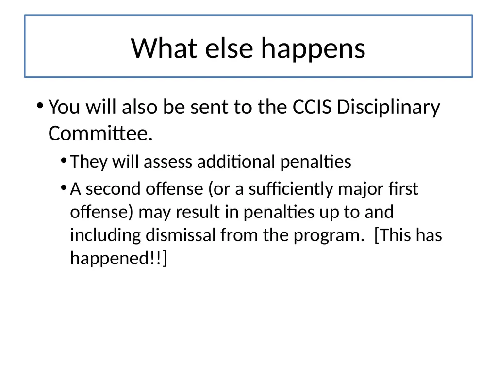 Academic Honesty CS 5010 Program Design Paradigms - slide 15 of 22