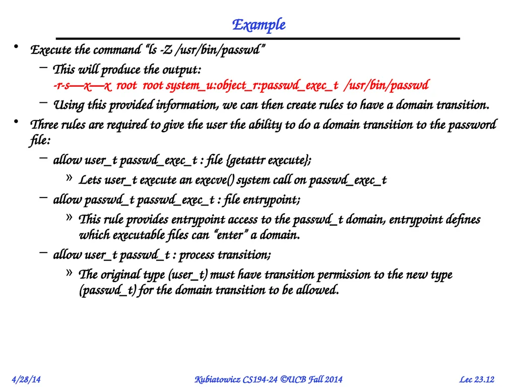 CS194-24 Advanced Operating Systems Structures and - slide 12 of 36