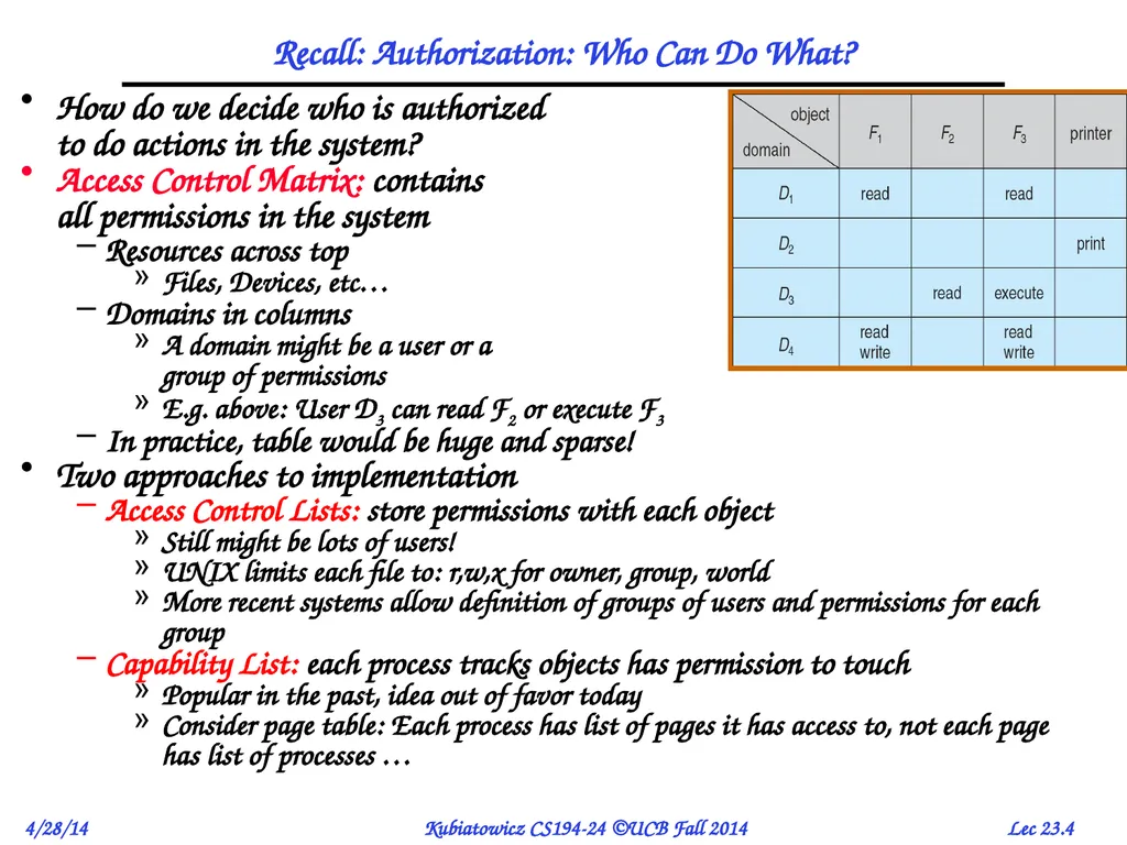 CS194-24 Advanced Operating Systems Structures and - slide 4 of 36
