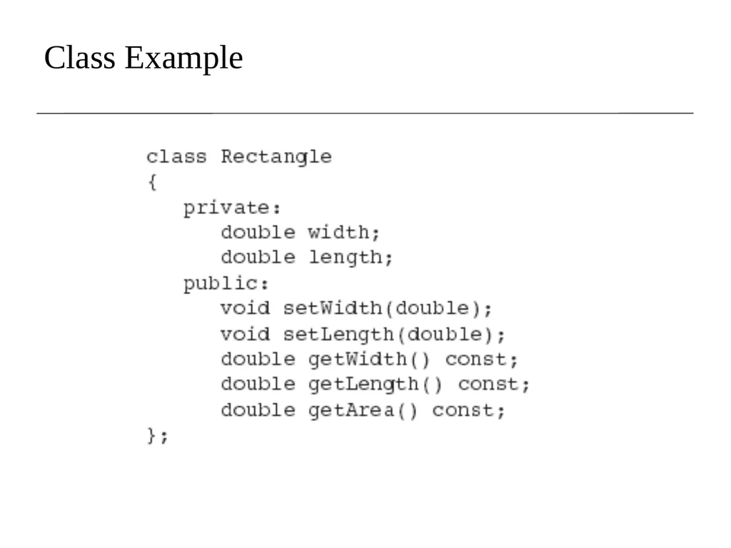Lecture 8 Object Oriented Programming (OOP) - slide 8 of 45