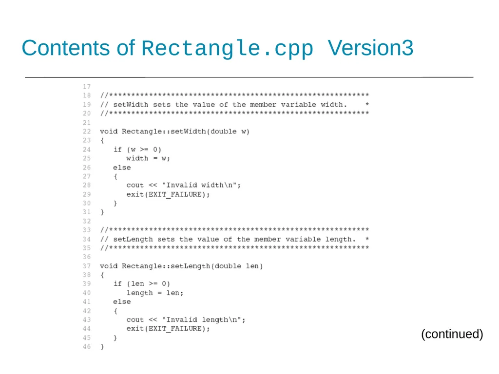 Lecture 8 Object Oriented Programming (OOP) - slide 34 of 45