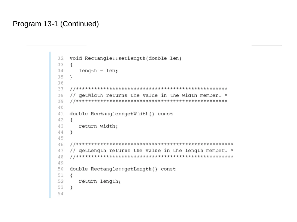 Lecture 8 Object Oriented Programming (OOP) - slide 18 of 45
