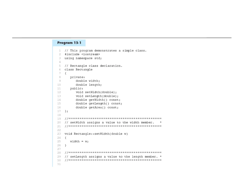 Lecture 8 Object Oriented Programming (OOP) - slide 17 of 45
