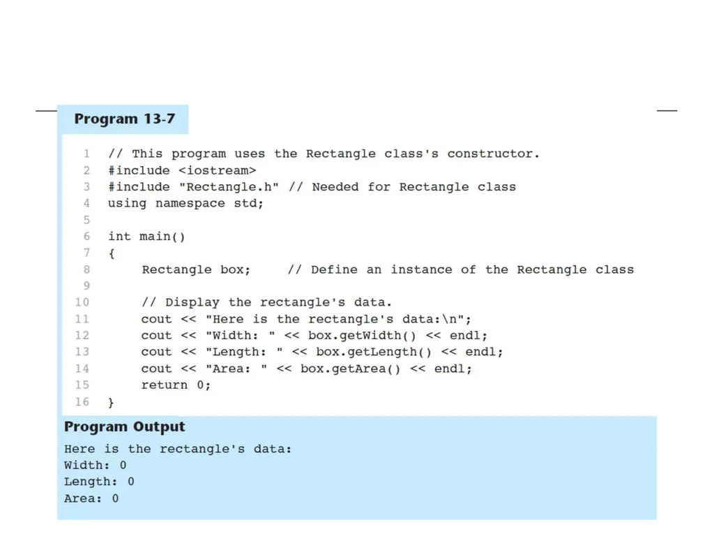 Lecture 8 Object Oriented Programming (OOP) - slide 35 of 45