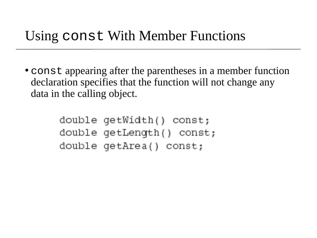 Lecture 8 Object Oriented Programming (OOP) - slide 13 of 45
