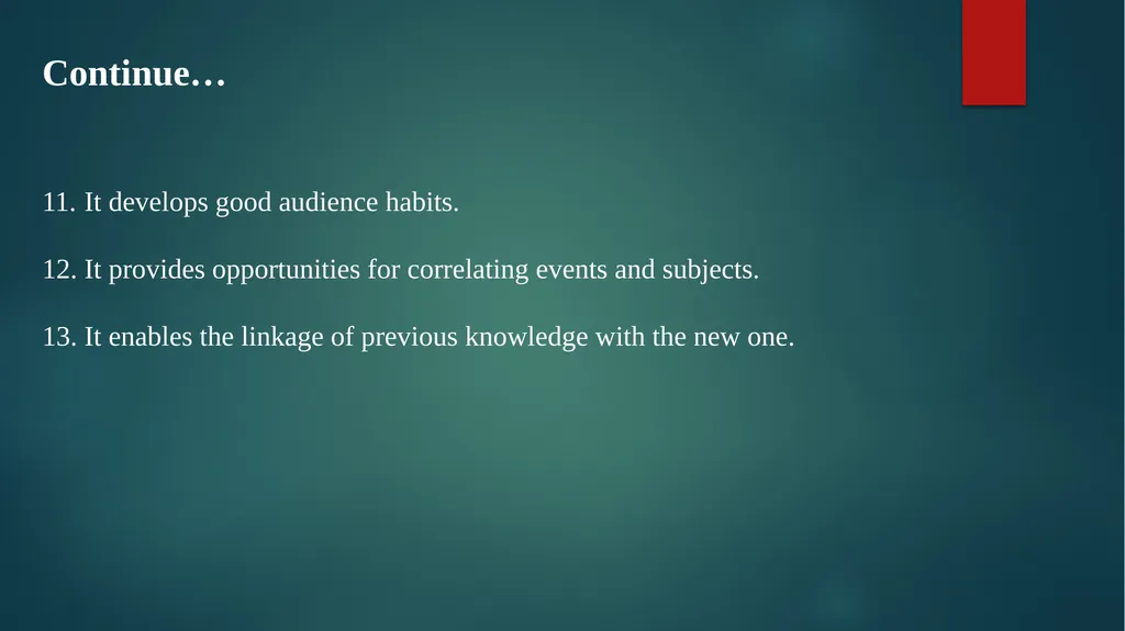 Methods of Teaching History: Lecture Method - slide 8 of 11