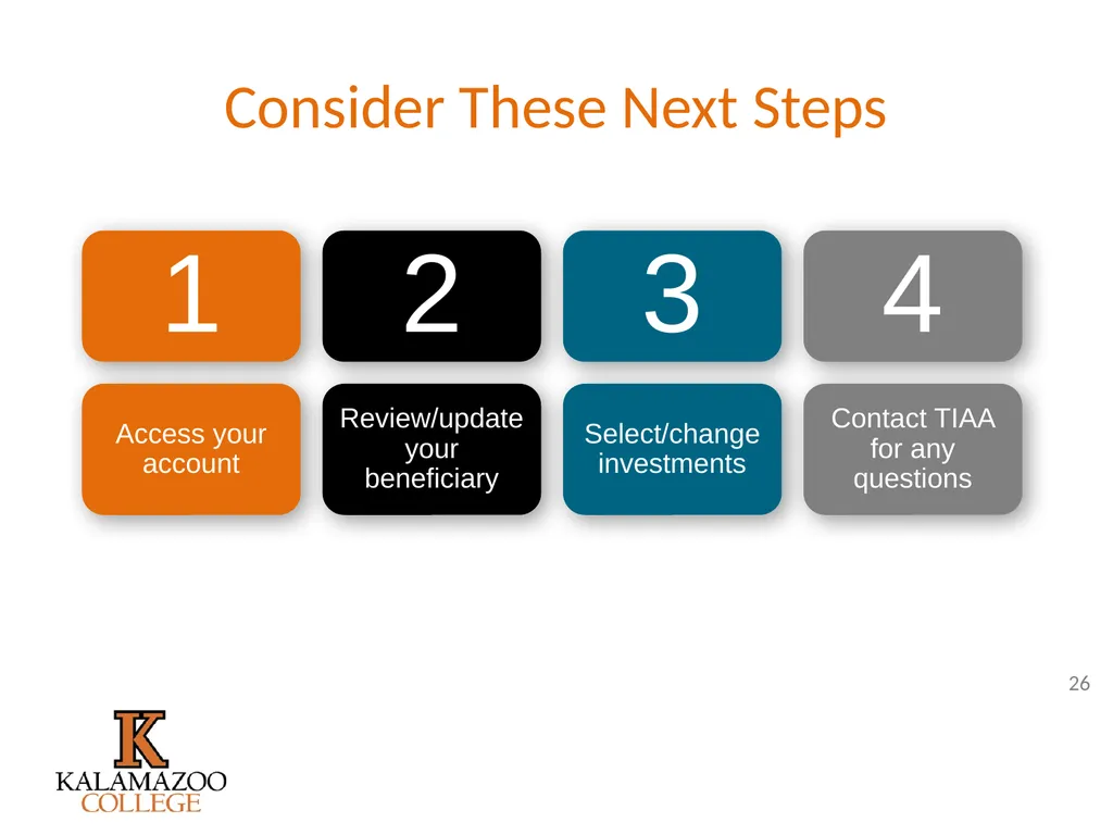 Retirement Plan Enhancements It’s all outlined in - slide 26 of 27