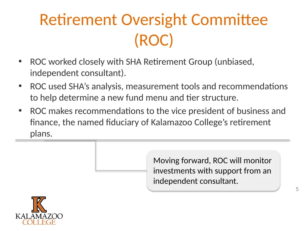 Retirement Plan Enhancements It’s all outlined in - slide 5 of 27
