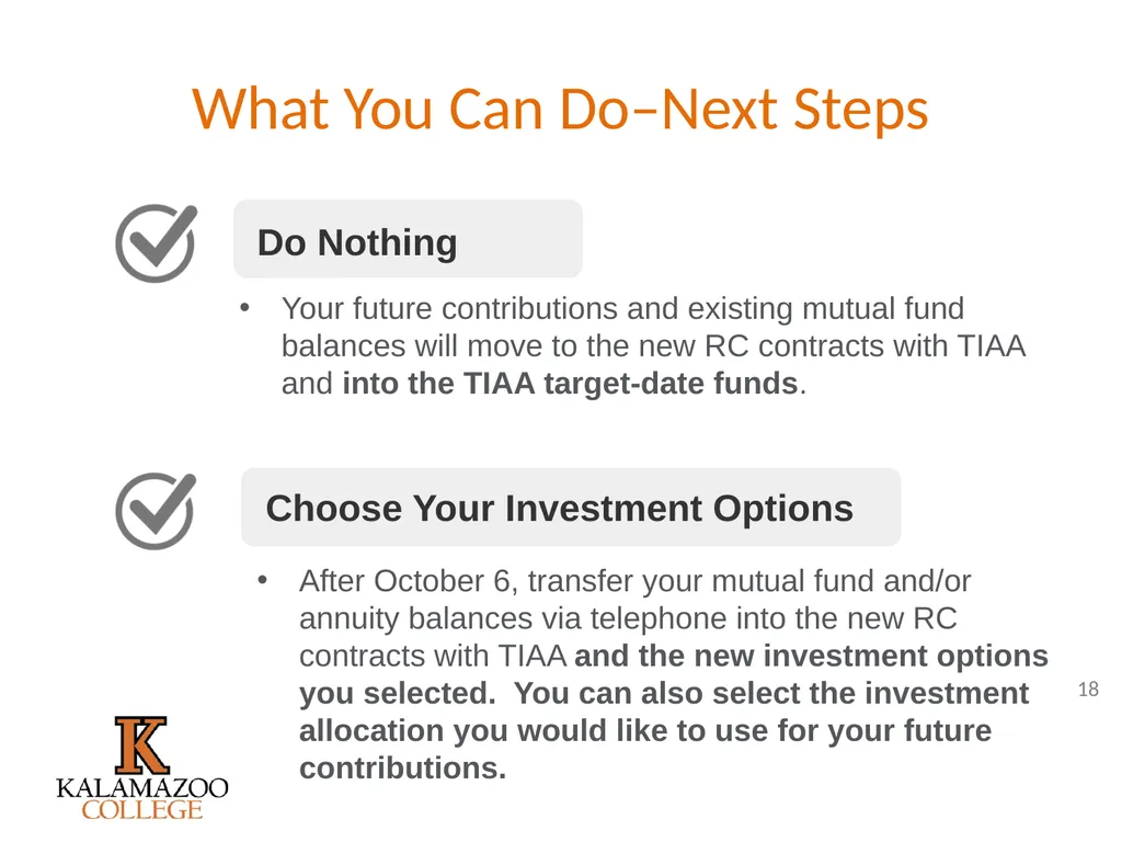Retirement Plan Enhancements It’s all outlined in - slide 18 of 27