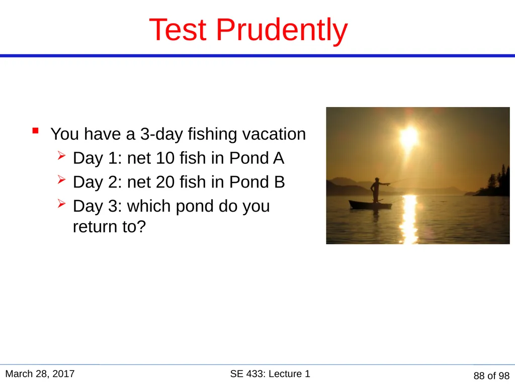 Are you in the right course? SE 433/333 Software - slide 83 of 93