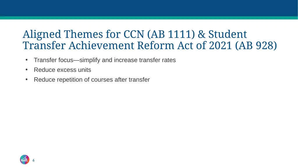 Common Course Numbering Curriculum - slide 6 of 29