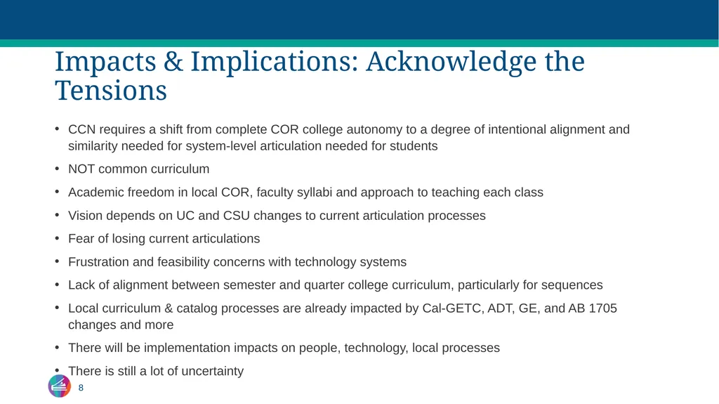 Common Course Numbering Curriculum - slide 8 of 29