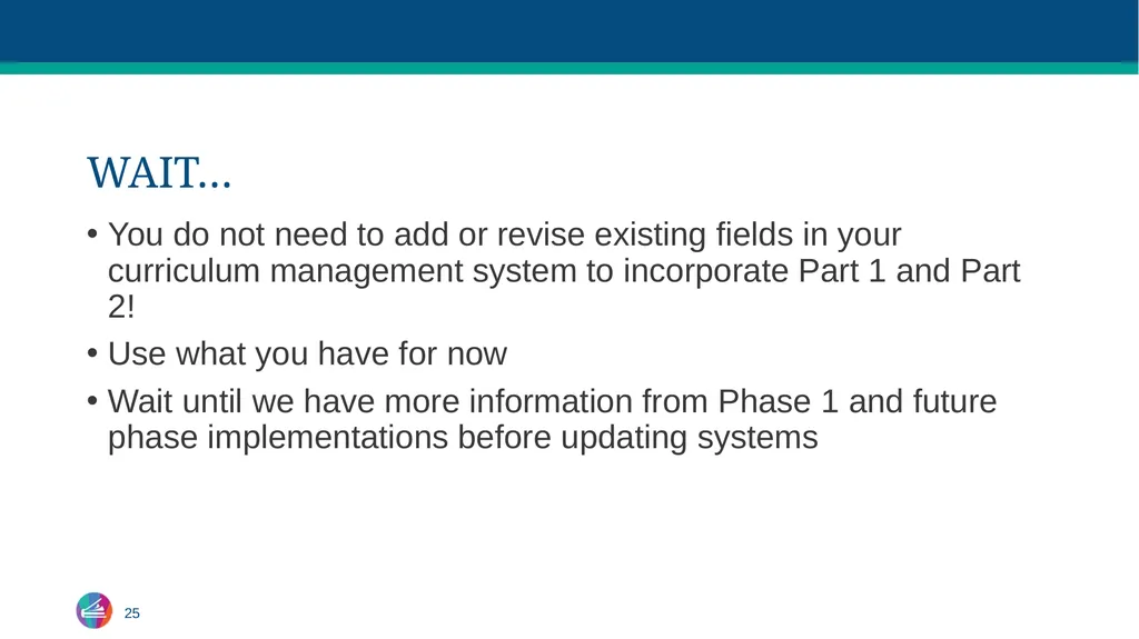 Common Course Numbering Curriculum - slide 24 of 29