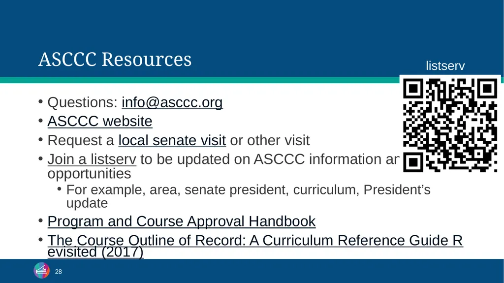 Common Course Numbering Curriculum - slide 27 of 29