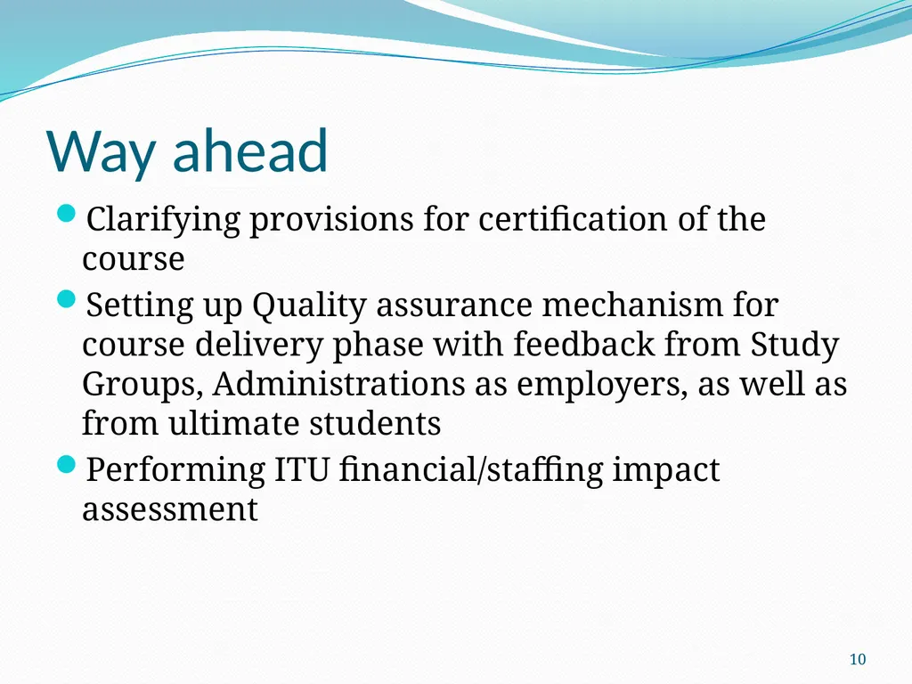 ITU Spectrum Management Training Program (SMTP) - slide 10 of 13