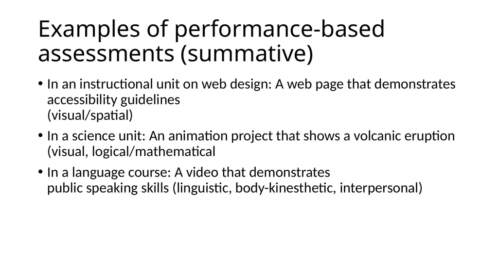 Instructional Design for Online Courses Michael W. - slide 14 of 27