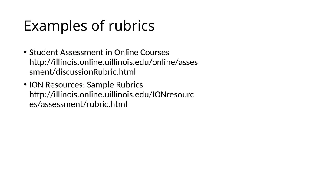 Instructional Design for Online Courses Michael W. - slide 18 of 27